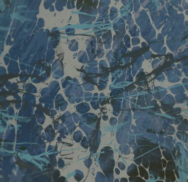 Arkaplanda soyut renkli lekeler