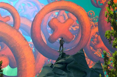 soyut renkli arkaplan, alanı kopyala