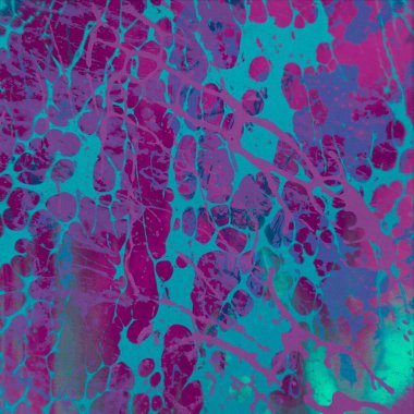 metin için alan ile arka planda soyut renkli lekeler