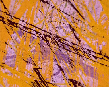 Metin için yeri olan boya lekeleriyle soyut arkaplan 