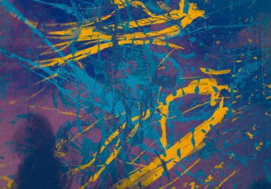 Boyayla soyut arkaplan 