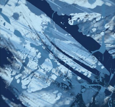 Arkaplanda soyut renkli lekeler