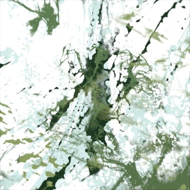 Metin için yeri olan boya lekeleriyle soyut arkaplan    