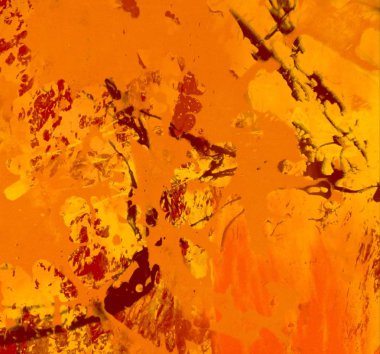 Arkaplanda soyut renkli lekeler