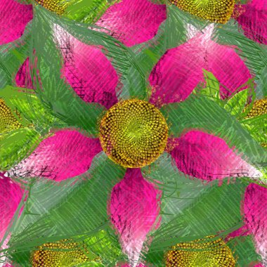 Renkli çiçek doku arka plan 