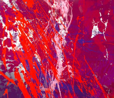 Metin için yeri olan boya lekeleriyle soyut arkaplan   