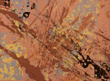 Boya lekeleriyle soyut arkaplan