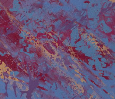 Metin için yeri olan boya lekeleriyle soyut arkaplan