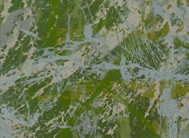 Arkaplanda soyut renkli lekeler