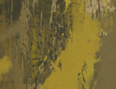 Metin için yeri olan boya lekeleriyle soyut arkaplan   