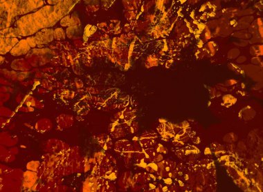 Arkaplanda soyut renkli lekeler