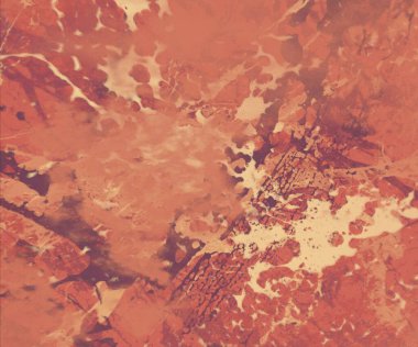 Arkaplanda soyut renkli lekeler               