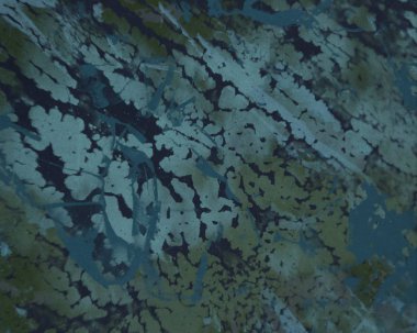 metin için alan ile arka planda soyut renkli lekeler