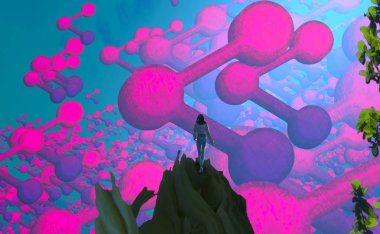 balonlar ile güzel arka plan