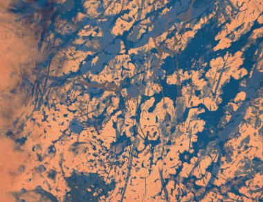 Boya lekeleriyle soyut arkaplan