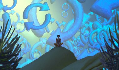 renkli ve beyaz arkaplan