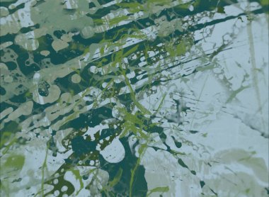 metin için alan ile arka planda soyut renkli lekeler