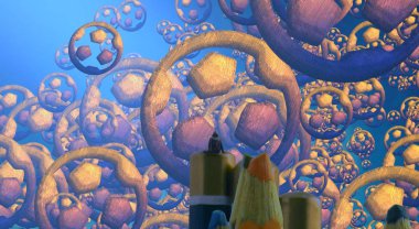 renkli vektör illüstrasyon