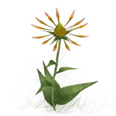 Beyaz arka plan üzerinde izole suluboya