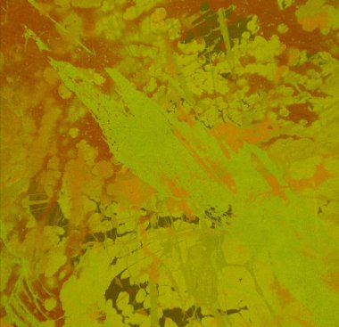 Metin için yeri olan boya lekeleriyle soyut arkaplan