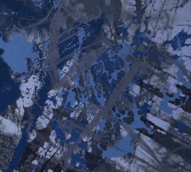 Boya lekeleriyle soyut arkaplan