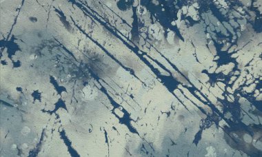 Metin için yeri olan boya lekeleriyle soyut arkaplan