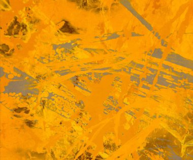 metin için alan ile arka planda soyut renkli lekeler