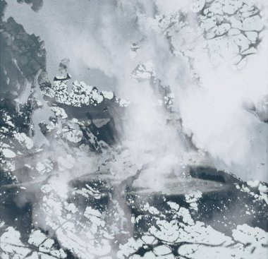 Boya lekeleriyle soyut arkaplan