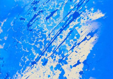 Metin için yeri olan boya lekeleriyle soyut arkaplan