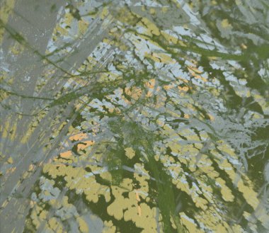 Arkaplanda soyut renkli lekeler