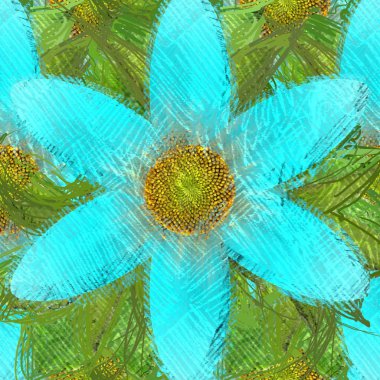 Renkli çiçek doku arka plan 