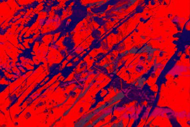 Arkaplanda soyut renkli lekeler