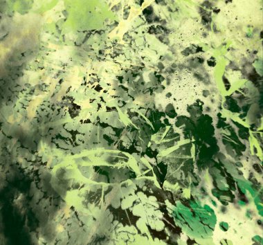 Arkaplanda soyut renkli lekeler