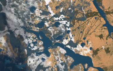 Arkaplanda soyut renkli lekeler  