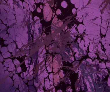 Arkaplanda soyut renkli lekeler