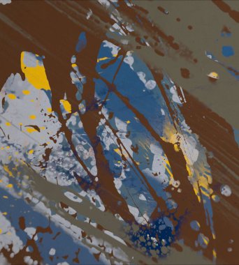 Boya lekeleriyle soyut arkaplan