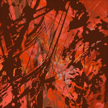 Arkaplanda soyut renkli lekeler    