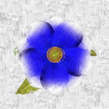 renkli arka plan ile çiçekler