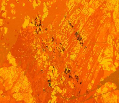 metin için alan ile arka planda soyut renkli lekeler