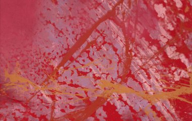 Metin için yeri olan boya lekeleriyle soyut arkaplan