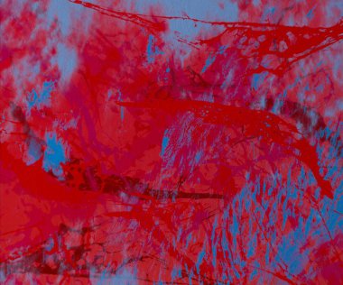 Metin için yeri olan boya lekeleriyle soyut arkaplan 