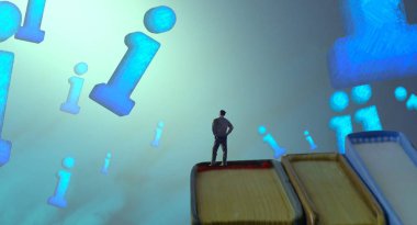 Ofisteki iş adamları