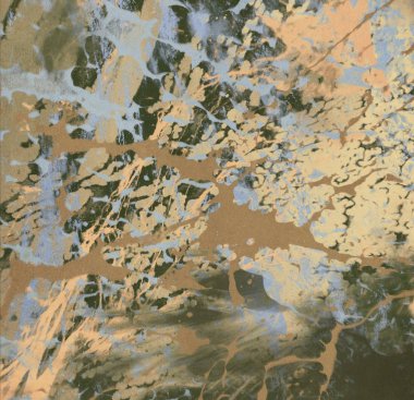 metin için alan ile arka planda soyut renkli lekeler