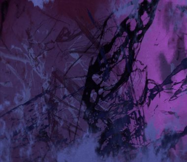 Metin için yeri olan boya lekeleriyle soyut arkaplan