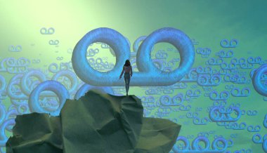 soyut renkli arkaplan, alanı kopyala