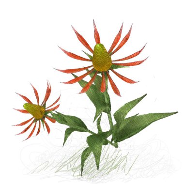 Beyaz arkaplanda izole edilmiş noel ağacı