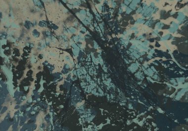 Arkaplanda soyut renkli lekeler