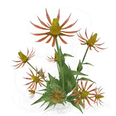 Beyaz arkaplanda izole edilmiş noel ağacı