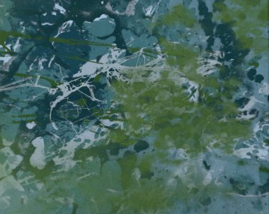 Arkaplanda soyut renkli lekeler            