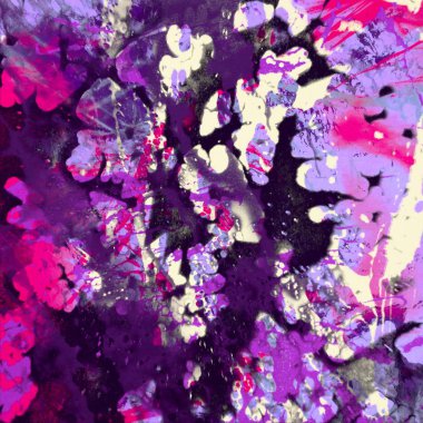 metin için alan ile arka planda soyut renkli lekeler